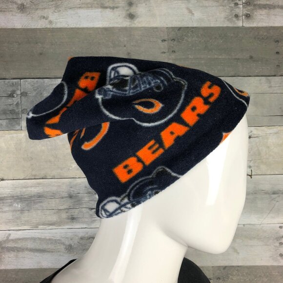 NFL Chicago Bears fan gift Fleece Neck Gaiter: Handmade Scarf Warmer - Picture 6 of 11